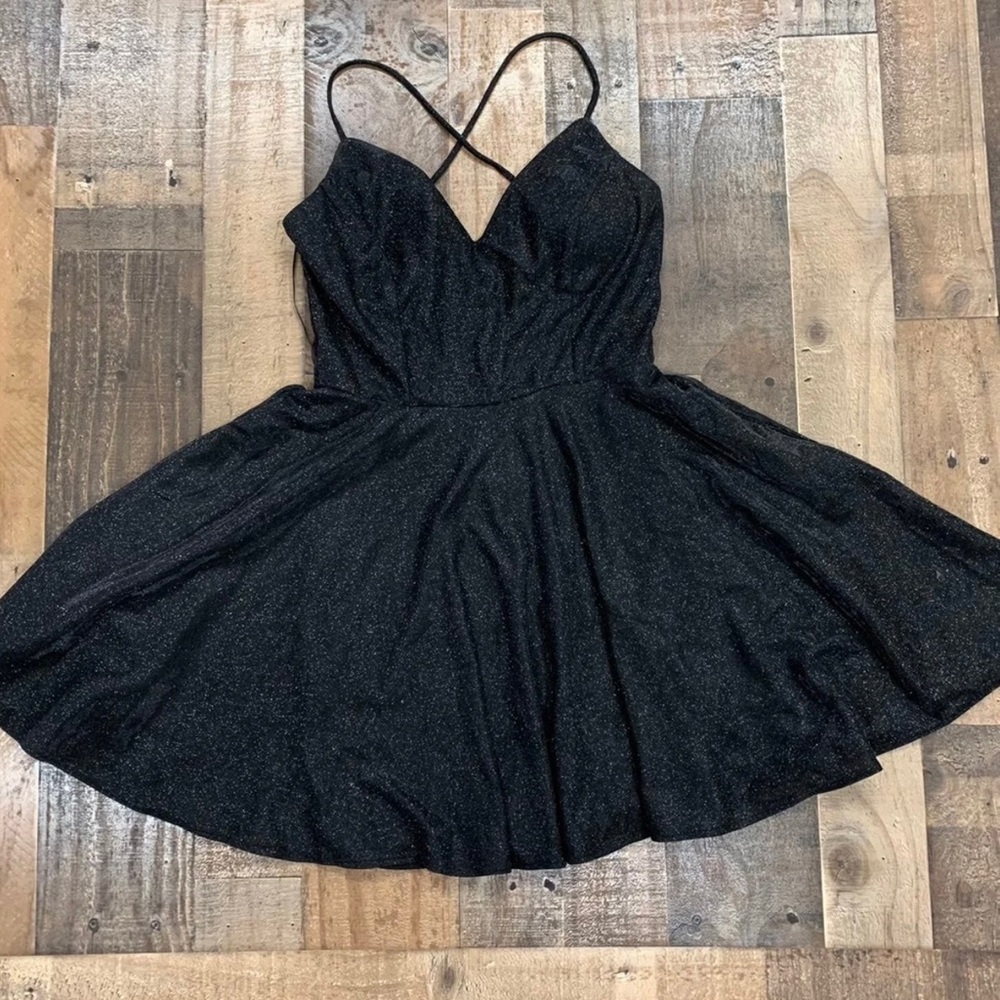 Windsor size medium black sparkly dress